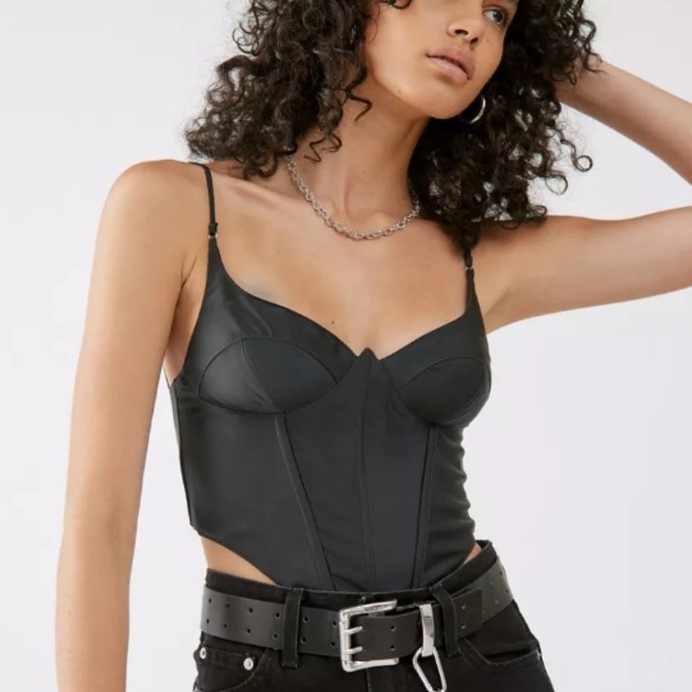 UO Karissa Bustier Corset Top